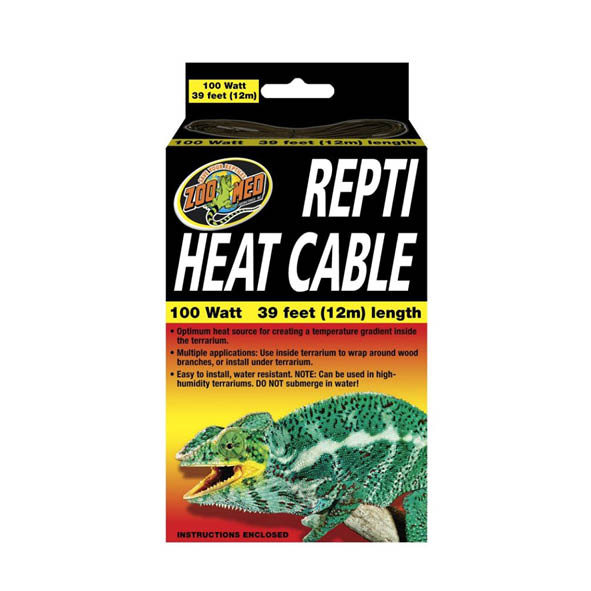 Repti Heat Cable 100W, 12m. @