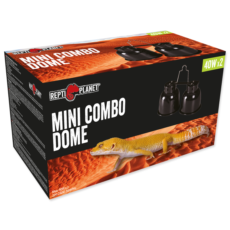 RP Lamp Dual Mini Combo Dome 2 x 40W @
